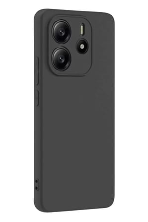 Mey İthalat®   Redmi Note 14 4G Kılıf First Silikon - Siyah