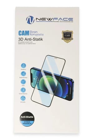 Mey İthalat®  iPhone 17 Air 3D Antistatik Cam Ekran Koruyucu
