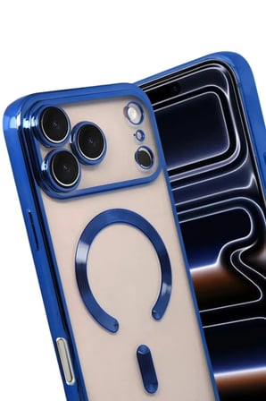 Mey İthalat®   iPhone 17 Pro Kross Magneticsafe Kapak - Lacivert