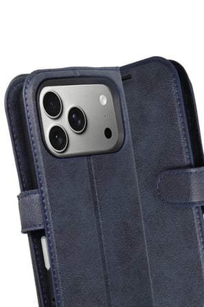Mey İthalat®   iPhone 17 Pro Trend S Plus Kapaklı Kılıf - Lacivert