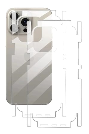 Mey İthalat®  iPhone 17 Pro 360 Full Body Arka Koruyucu