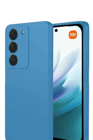 Mey İthalat®   Redmi 15 4G First Silikon - Mavi