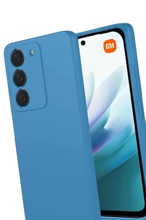 Mey İthalat®   Redmi 15 4G First Silikon - Mavi