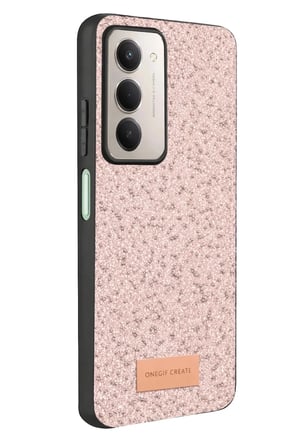 Mey İthalat®   Redmi 15 4G Bright Simli Kapak - Pembe
