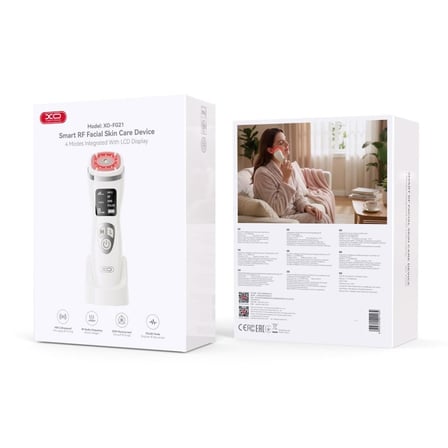 Premium XO-FG21 Akıllı RF ve EMS Yüz Masaj Aleti Ev Tipi Bakım Cilt Sıkılaştırıcı Yaşlanma Karşıtı