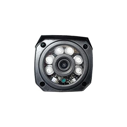 1 KAMERALI 6 SÜPER KING LEDLİ 1080P PLASTİK KASA GÜVENLİK KAMERA SETİ