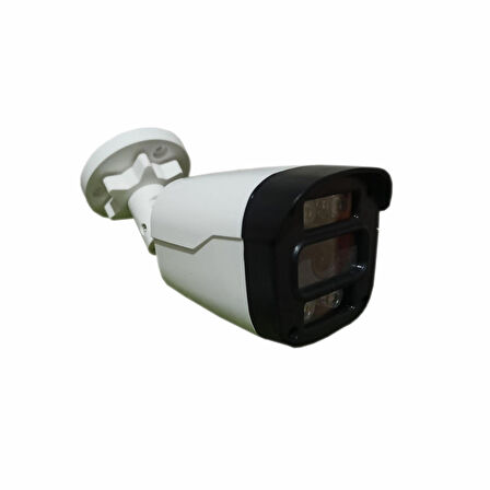 1 KAMERALI 4 WARM LEDLİ GECE RENKLİ GÖSTEREN 1080P PLASTİK KASA GÜVENLİK KAMERA SETİ