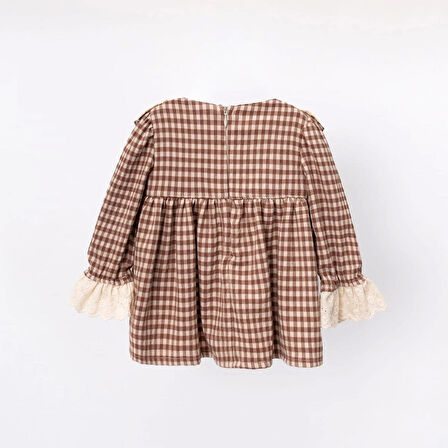 KIZ ÇOCUK EKOSE ELBİSE