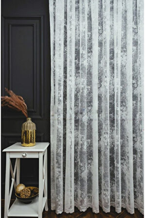 Bulut Tül Exculusive Micro Örgü 3K BeyazTül Perde