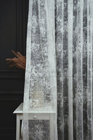 Bulut Tül Exculusive Micro Örgü 3K BeyazTül Perde