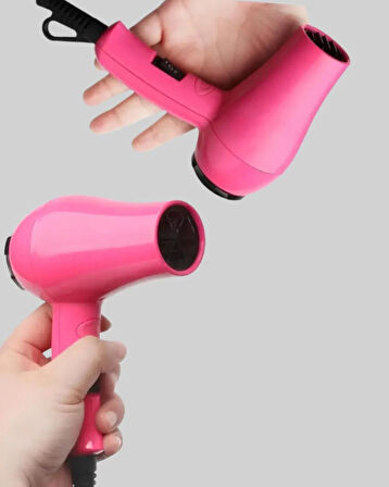 Çocuklara Özel Mini Fön Makinesi – 500/1000W Güç – Düşük Gürültü