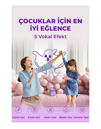 2 MİKRAFONLU SPEAKER