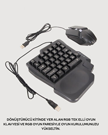 Mobilde Konsol Deneyimi – 5in1 Bluetooth Oyun Seti (Android Uyumlu) PUBG SET X8