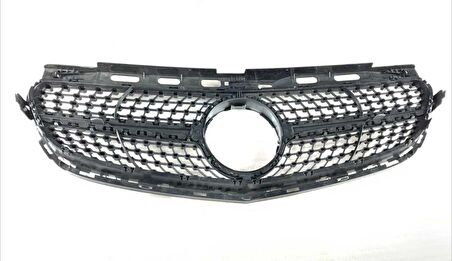FOR MERCEDES W212 2013-2015 E SERIES DIAMOND FRONT GRILLE (FACELIFT)