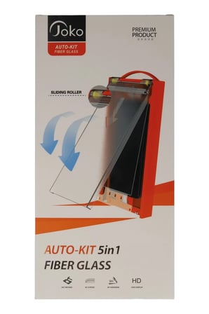 Joko Xiaomi Redmi Note 14 Pro 4G Uyumlu AutoKit 5in1 Fiber Hayalet Cam Ekran Koruyucu