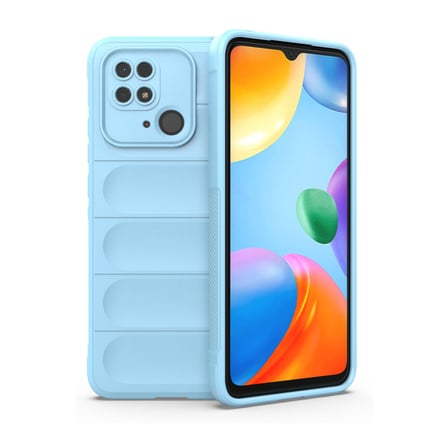 Xiaomi Redmi 10C Uyumlu Kılıf Optimum Silikon - Sky Blue