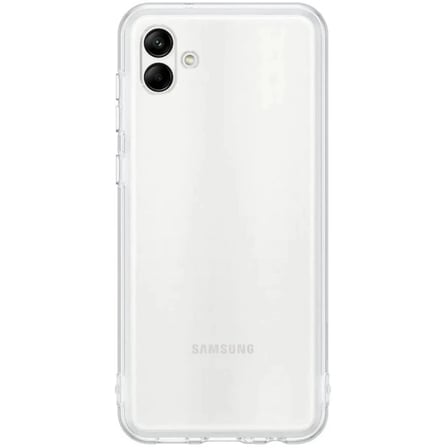 Samsung Galaxy A04 Uyumlu Kılıf Lüx Şeffaf Silikon