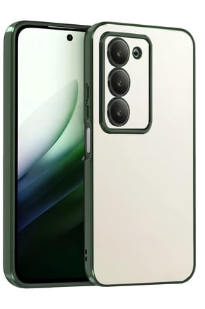 Xiaomi Redmi 15 4G Uyumlu Lensli Silikon - Yeşil