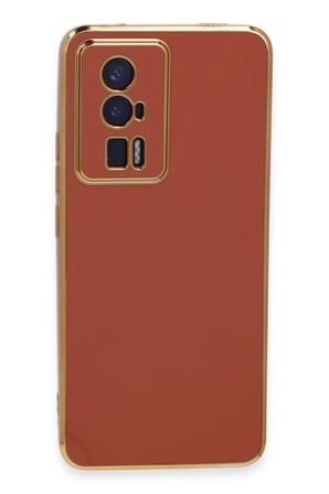 Xiaomi Poco F5 Pro Uyumlu Kılıf Volet Silikon - Kırmızı