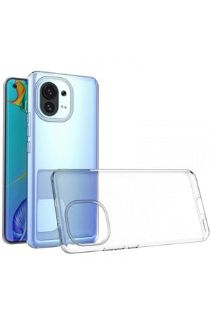 Xiaomi Mi 11 Uyumlu Kılıf Lüx Şeffaf Silikon