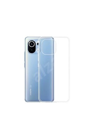 Xiaomi Mi 11 Uyumlu Kılıf Lüx Şeffaf Silikon