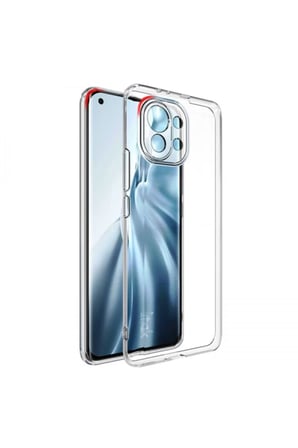Xiaomi Mi 11 Uyumlu Kılıf Lüx Şeffaf Silikon