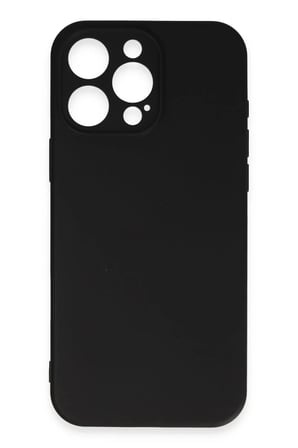 Apple iPhone 16 Pro Uyumlu Kılıf First Silikon - Siyah