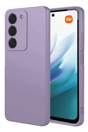 Xiaomi Redmi 15 4G Uyumlu First Silikon - Lila