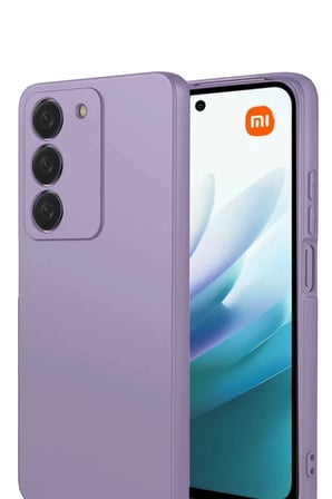 Xiaomi Redmi 15 4G Uyumlu First Silikon - Lila