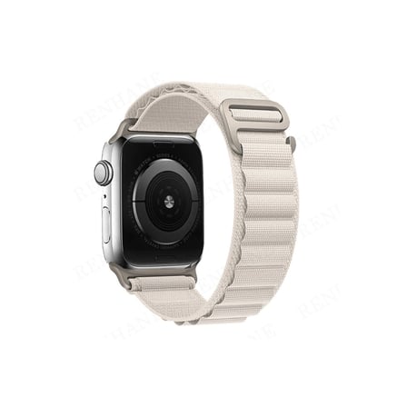 Apple Watch 38mm Uyumlu Mountain Kordon - Beyaz