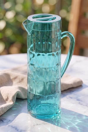 Arkilik Allegra 1,5 Lt Aquamarin Sürahi (Buzdolabı Kapak Rafına Sığar)
