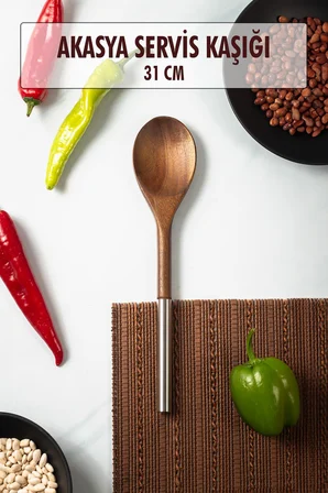 Akasya Servis Kaşığı & Sunum Kaşığı