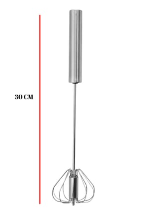Pistonlu Metal Çırpıcı 30 cm