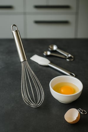Çelik Küçük Yumurta Çırpıcı 14 cm