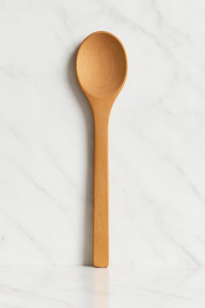 Ahşap Yemek Hazırlık Kaşığı 27 cm