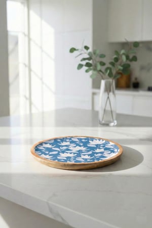 Mango Agacı Pasta Tabağı & Sunum Tabağı 20 Cm Desenli