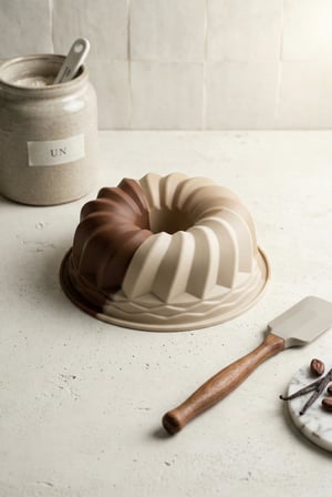 Silikon Dilimli Kek Kalıbı & Yapışmaz Isıya Dayanıklı Kek Pişirme Gereci (16 cm)