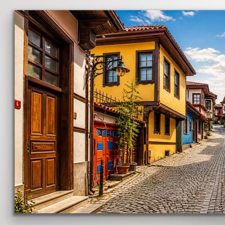 Eskişehir Odun Pazarı Kanvas Tablo 40X80 CM