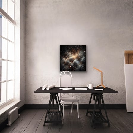 Uzay Boşluğu Kanvas Tablo 60x60cm