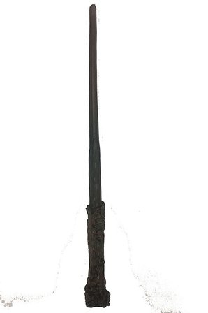 Harry Potter Asası 30 cm ve Siyah Çerçeveli Harry Potter Gözlüğü Seti