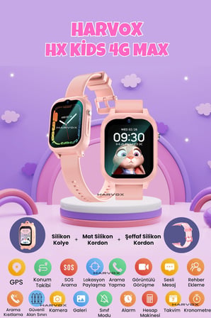 HX Kids 4G Max Akıllı Çocuk Saati