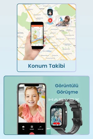 HX Kids 4G Max Akıllı Çocuk Saati