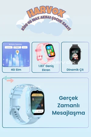 HX Kids 4G Max Akıllı Çocuk Saati