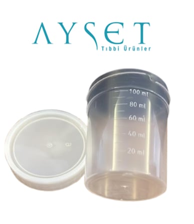 HBA-Non-Steril İdrar Numune Kabı -100 ml
