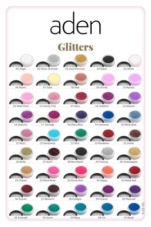 Aden Glitter Powder - Işıltılı Toz Heaven(Lila)