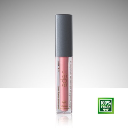 Aden Vegan Lipgloss - Vegan Dudak Parlatıcısı 02 Baby Pink(Bebek Pembesi)