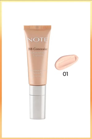 Cosmetics Bb Concealer Spf 15 Yoğun Kapatıcı Metal Başlıklı Göz Altı Kapatıcısı - 01 Açık