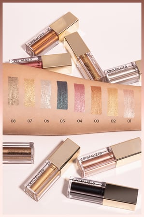 Crystalized Liquid Eyeshadow Likit Metalik Göz Farı - 01 Soft Elegance
