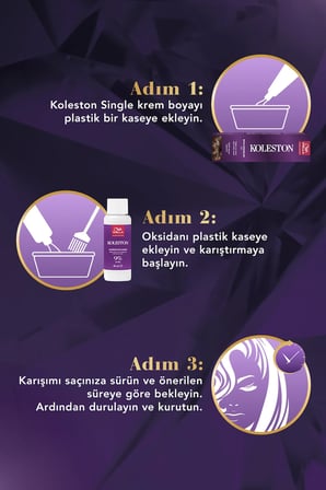 SİNGLE SAÇ BOYASI & NO: 5/66 ŞARAP KIZILI