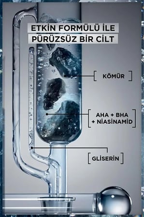 Yüz Bakim Kremi & Saf Ve Temiz Kömür Matlaştırıcı, Nemlendirici Gündüz Kremi 50ML